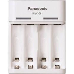 Зарядка аккумуляторных батареек Panasonic Basic USB Charger + Eneloop 4xAA 1900 mAh