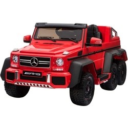 Детский электромобиль RiverToys Mercedes-Benz G63 AMG 4WD (красный)