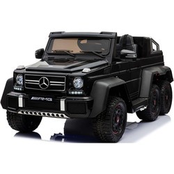 Детский электромобиль RiverToys Mercedes-Benz G63 AMG 4WD (черный)