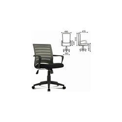 Компьютерное кресло Brabix Carbon MG-303 (серый)