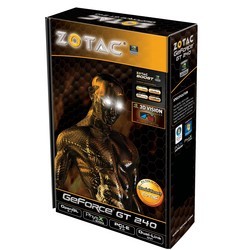Видеокарты ZOTAC GeForce GT 240 ZT-20406-10L