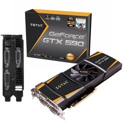 Видеокарты ZOTAC GeForce GTX 590 ZT-50501-10P