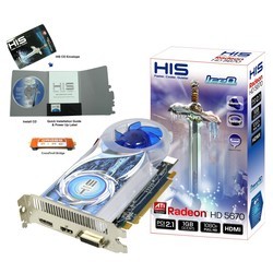 Видеокарты HIS Radeon HD 5670 H567Q1G