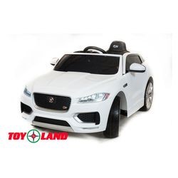 Детский электромобиль Toy Land Jaguar F-PACE (белый)