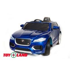 Детский электромобиль Toy Land Jaguar F-PACE (синий)