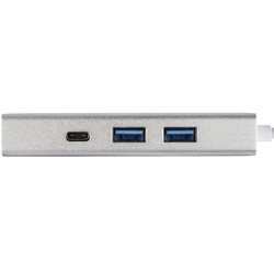 Картридер/USB-хаб Hama USB 3.1 Type-C Hub 1:4 Aluminium