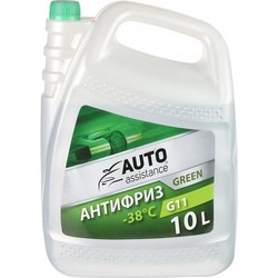 Антифриз и тосол Auto Assistance Antifreeze G11 -38 Green 10L