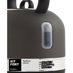 Электрочайник KITFORT KT-634 (бежевый)