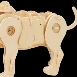 3D пазл Robotime Sound Control Saber-Toothed Tiger