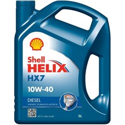 Моторное масло Shell Helix HX7 Diesel 10W-40 5L
