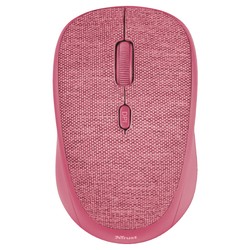 Мышка Trust Yvi Fabric Wireless Mouse (розовый)