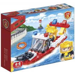 Конструктор BanBao Fire Rescue Boat 7119