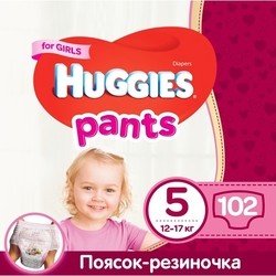 Подгузники Huggies Pants Girl 5 / 102 pcs
