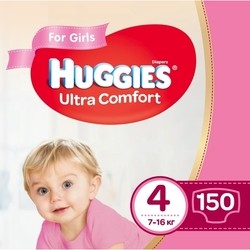 Подгузники Huggies Ultra Comfort Girl 4 / 150 pcs