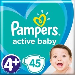 Подгузники Pampers Active Baby 4 Plus / 45 pcs