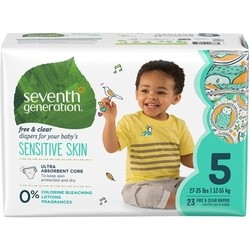 Подгузники Seventh Generation Diapers 5 / 23 pcs