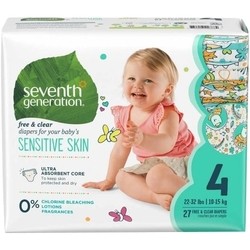 Подгузники Seventh Generation Diapers 4 / 27 pcs