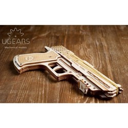3D пазл UGears Wolf-01 Handgun