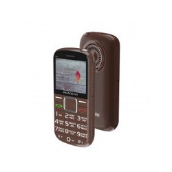 Мобильный телефон Maxvi B5 (коричневый)