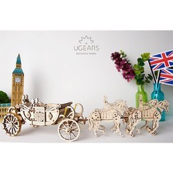 3D пазл UGears Royal Carriage