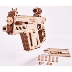 3D пазл Wood Trick Assault Gun