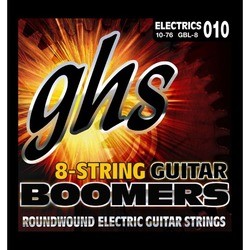 Струны GHS Boomers 8-String 10-76