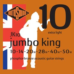 Струны Rotosound Jumbo King 10-50