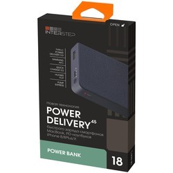 Powerbank аккумулятор InterStep PB18PD