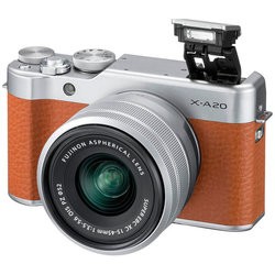 Фотоаппарат Fuji FinePix X-A20 15-45 (коричневый)