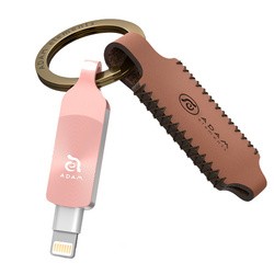 USB Flash (флешка) ADAM Elements iKlips DUO+ (розовый)