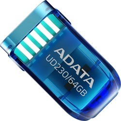USB Flash (флешка) A-Data UD230 64Gb (синий)