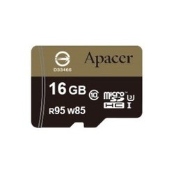 Карта памяти Apacer microSDHC 95/85 UHS-I U3 16Gb