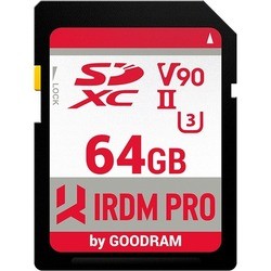 Карта памяти GOODRAM SDXC IRDM Pro V90 UHS II U3