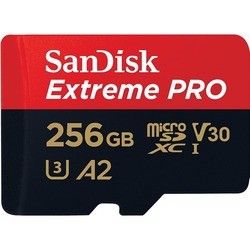 Карта памяти SanDisk Extreme Pro V30 A2 microSDXC UHS-I U3 256Gb