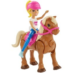 Кукла Barbie On The Go Caramel Pony FHV63
