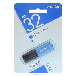 USB Flash (флешка) SmartBuy X-Cut 32Gb (синий)