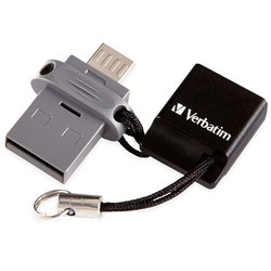 USB Flash (флешка) Verbatim Dual Drive OTG/USB 2.0