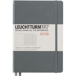 Ежедневники Leuchtturm1917 Weekly Planner Notebook Anthracite