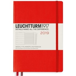 Ежедневники Leuchtturm1917 Weekly Planner Notebook Red