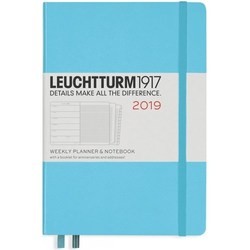 Ежедневники Leuchtturm1917 Weekly Planner Notebook Ice Blue