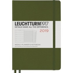 Ежедневники Leuchtturm1917 Weekly Planner Notebook Army