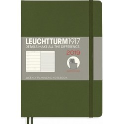 Ежедневники Leuchtturm1917 Weekly Planner Notebook Soft Army