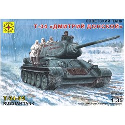 Сборная модель Modelist T-34-85 Dmitry Donskoy (1:35)