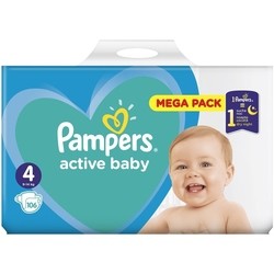 Подгузники Pampers Active Baby 4 / 106 pcs