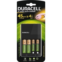 Зарядка аккумуляторных батареек Duracell CEF14 + 2xAA 1300 mAh + 2xAAA 750mAh