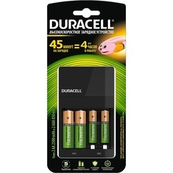 Зарядка аккумуляторных батареек Duracell CEF14 + 2xAA 2500 mAh + 2xAAA 850mAh
