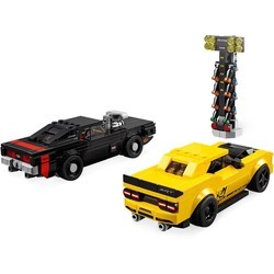 Конструктор Lego 2018 Dodge Challenger SRT Demon and 1970 Dodge Charger R/T 75893