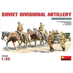 Сборная модель MiniArt Soviet Divisional Artillery (1:35)