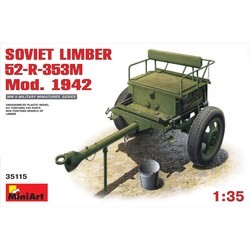 Сборная модель MiniArt Soviet Limber 52-R-353M Mod. 1942 (1:35)