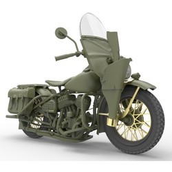 Сборная модель MiniArt U.S. Military Policeman w/Motorcycle (1:35)